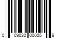 Barcode Image for UPC code 009030000059