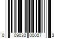 Barcode Image for UPC code 009030000073