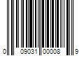 Barcode Image for UPC code 009031000089