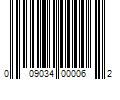 Barcode Image for UPC code 009034000062