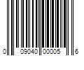 Barcode Image for UPC code 009040000056