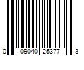 Barcode Image for UPC code 009040253773