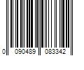 Barcode Image for UPC code 0090489083342