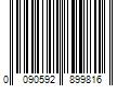 Barcode Image for UPC code 0090592899816