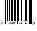 Barcode Image for UPC code 009061747268