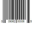 Barcode Image for UPC code 009062000065