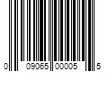 Barcode Image for UPC code 009065000055