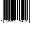 Barcode Image for UPC code 0090672004116