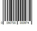 Barcode Image for UPC code 0090700000974