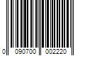 Barcode Image for UPC code 0090700002220