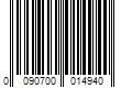 Barcode Image for UPC code 0090700014940