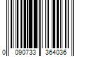 Barcode Image for UPC code 0090733364036