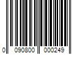 Barcode Image for UPC code 0090800000249