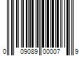 Barcode Image for UPC code 009089000079