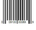 Barcode Image for UPC code 009100000699