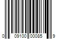 Barcode Image for UPC code 009100000859