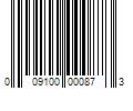 Barcode Image for UPC code 009100000873