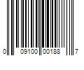 Barcode Image for UPC code 009100001887