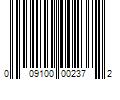 Barcode Image for UPC code 009100002372