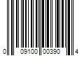 Barcode Image for UPC code 009100003904