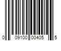 Barcode Image for UPC code 009100004055