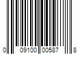 Barcode Image for UPC code 009100005878