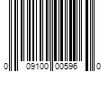 Barcode Image for UPC code 009100005960