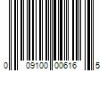 Barcode Image for UPC code 009100006165