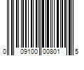 Barcode Image for UPC code 009100008015