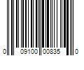 Barcode Image for UPC code 009100008350