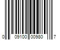 Barcode Image for UPC code 009100009807