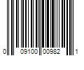 Barcode Image for UPC code 009100009821