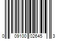 Barcode Image for UPC code 009100026453