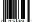 Barcode Image for UPC code 009100380081