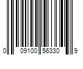 Barcode Image for UPC code 009100563309