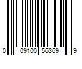 Barcode Image for UPC code 009100563699