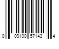 Barcode Image for UPC code 009100571434