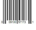 Barcode Image for UPC code 009100571731