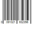 Barcode Image for UPC code 0091021632356