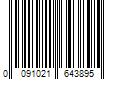 Barcode Image for UPC code 0091021643895