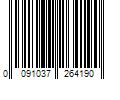 Barcode Image for UPC code 0091037264190