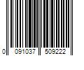 Barcode Image for UPC code 0091037509222