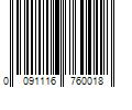 Barcode Image for UPC code 0091116760018