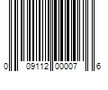 Barcode Image for UPC code 009112000076