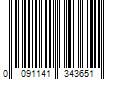 Barcode Image for UPC code 0091141343651