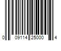 Barcode Image for UPC code 009114250004