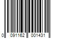 Barcode Image for UPC code 0091162001431