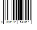 Barcode Image for UPC code 0091162140017