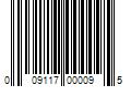 Barcode Image for UPC code 009117000095