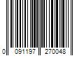 Barcode Image for UPC code 0091197270048